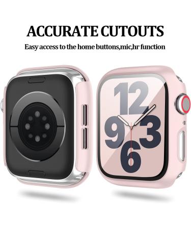 Cuteey 12 Pack Case with Tempered Glass Screen Protector for Apple Watch 40mm Series 6/SE/Series 5/Series 4 Full Matte Leopard Cow Pattern PC Cover for Iwatch 40mm Accessories (12 Colors 40mm) Black/Silver/Clear/Pink/White/Red/Blue/Green/Purple/Wine red/L - Buy Online on GoSupps.com