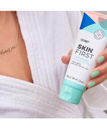 Cyzone Skin First Set - Gel Facial Cleanser & Moisturizer for Refreshing & Energizing Skin | International Shipping Available - Buy Online on GoSupps.com