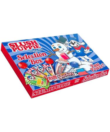 Slush Puppie The Original Selection Box 163g |12 Sweet | Gift Box | Vegetarian | Halal | Birthday Present For Him & Her Men Women Boys Girls | Distributed by OD Trading - Buy Online on GoSupps.com