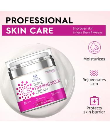 Neck & D collet Moisturizing Cream with Retinol Collagen & Hyaluronic Acid Daily Hydrating Neck Cream for All Skin Types - Buy Online on GoSupps.com