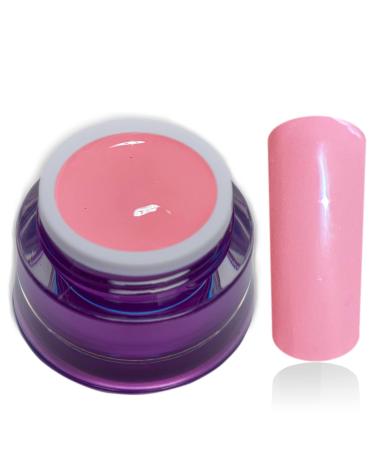 Color Gel Peachy Pink Apricot Uv Led Nail Gel Studio Quality Color Gel RM Beautynails 1 Pack (1x 5ml)