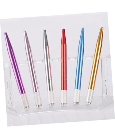 FOMIYES 6pcs Eyebrow Pen Dimension Makeup Eyebrow Pen Eyebrow Pencil Aluminum Alloy Embroidered - Buy Online on GoSupps.com