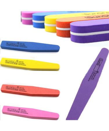 lemgyiamz Professional Nail File Wood NAIL_FILE Assorted Color