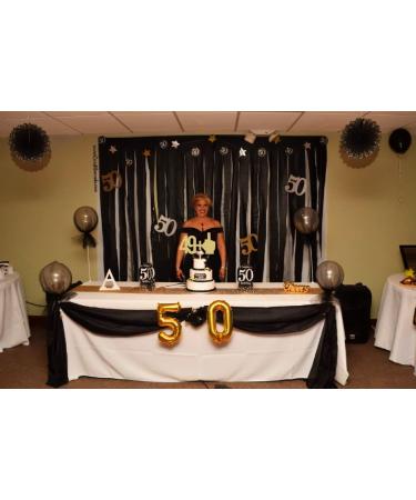 AHAORAY 49+1 Cake Topper - Gold Glitter 50th Birthday Party Cake Decoration Supplies Perfect for Fifty Birthday Party 50th Anniversary or 50 Fabulous - Buy Online on GoSupps.com