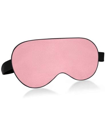 Haskirky Light Blocking Eye Mask Breathable and Adjustable Adult Men and Women Travel on Business Trips Yoga Meditation Light Smooth Comfortable Eye Mask Office Deep Sleep Goodies Pure Color Pale P