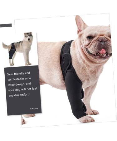 GRIRIW Dog Knee Protectors Dog Supplies Dog Foreleg Brace Dog Foreleg Brace Dog Injured Leg Cover Pet Injury Knee Leg Brace for Dog Step in Dog Harness Dog Knee Cover L As Shown - Buy Online on GoSupps.com