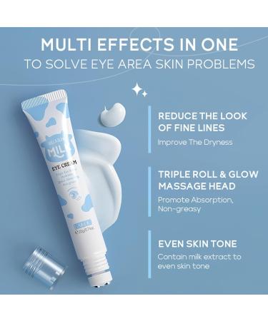 Milk Face Skincare Kit | Hydrating Cream Cleanser Eye Cream & Sunscreen for Glowing Skin Reduces Roughness & Pore Size - Buy Online on GoSupps.com