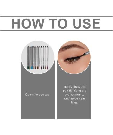 Eyeliners longue tenue crayon mat pour yeux sensibles et natation r sistant taches la sueur et Sky Blue - Buy Online on GoSupps.com