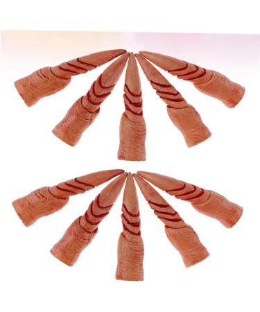 ibasenice 2 Sets Halloween Zombie Halloween Witch Sext Halloween Costumes Halloween Clothing Decor Fake Nails Fake Party Nails Spooky Nails Make up Nail Set Ghost Finger Cots Props - Buy Online on GoSupps.com