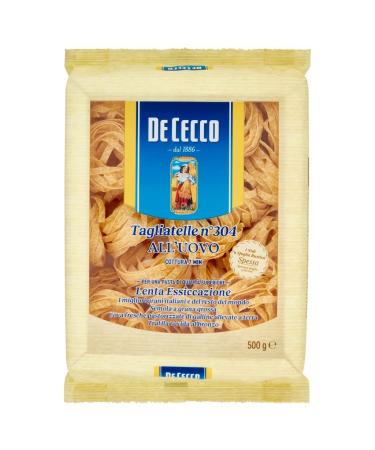 Italian Gourmet E.R. De Cecco All'uovo Tagliatelle with Egg No. 302 - 500 g + Gourmet Italian Pulp 500 g