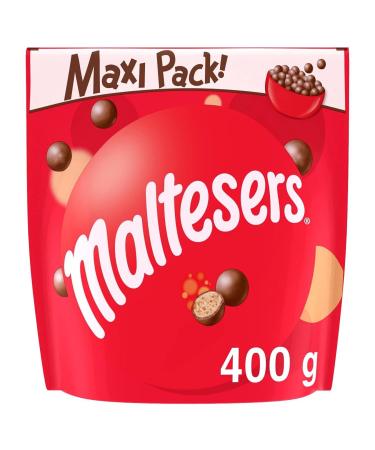 Maltesers - Crunchy Heart Milk Chocolate Sweets - Maxi Pack - 400 g