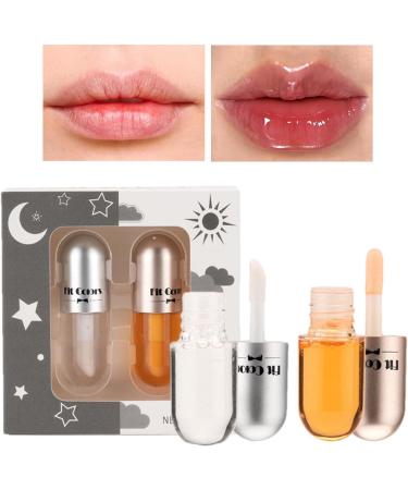 ZEKKLE Plumping Lip Oil - Tinted Lip Oil - Long-Lasting Lip Gloss Set to Moisturize Soften and Soothe - Buy Online on GoSupps.com
