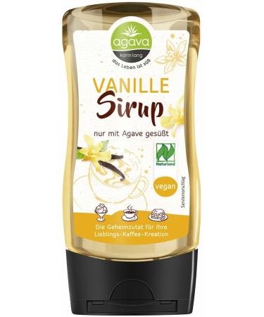 Agava Organic Vanilla Syrup (1 x 350 gr) 350 g (1 pack)