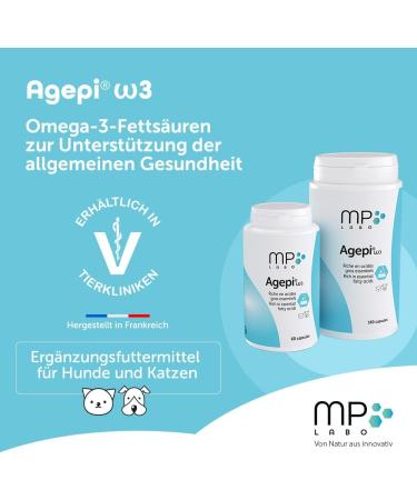 MP Labo Agepi Omega 3 - 60 capsules - Buy Online on GoSupps.com