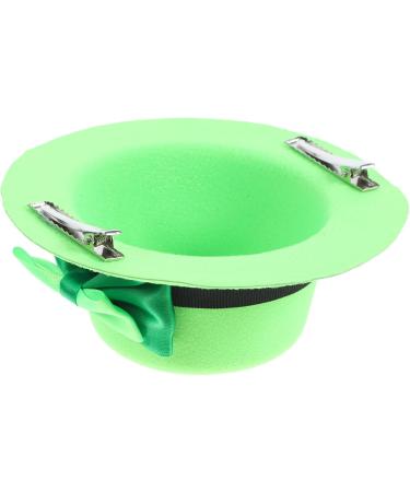 FRCOLOR St. Patricks Day Hat Hair Clips Mini Leprechaun Hat Top Green Hat Hair Clip Small Top Hat St. Patricks Day Fascinator Hat - Buy Online on GoSupps.com