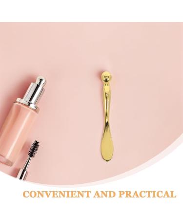 Healeved Lot de 5 spatules applicatrices en m tal pour cr me contour des yeux et visage avec rouleau de massage portable. Id ales pour les femmes. - Buy Online on GoSupps.com