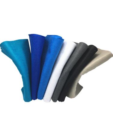 Felt Squares 7pcs Assorted Colors Pack - 18x18 Soft Fabric Sheets for DIY Craft Sewing - Winter Series - Buy Online on GoSupps.com