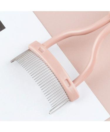 RIYAN 1 Set of Pink Portable Mini Eyelash Curler Set Extension Eyelash Comb Curler Curling Naturally and Lasting - Buy Online on GoSupps.com