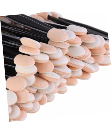 DRESSOOS 100 Pcs Makeup Tools Eye Makeup Brushes Blending Double Head Eyeshadow Brushes Eyeshadow Makeup Size 2 Black - Buy Online on GoSupps.com