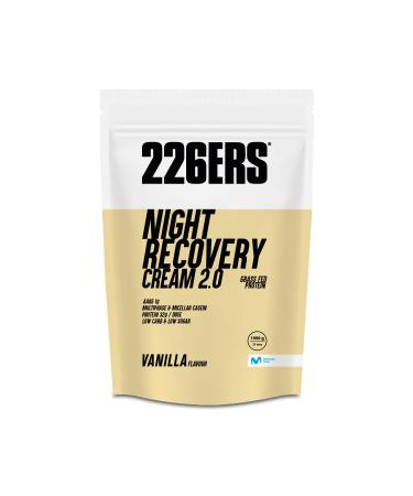 226ERS Night Recovery Cream 20 flavor vanilla 1 kg food supplement creamy recovery based on micellar casein and proteins grass fed Vanilla 1 kg Confezione da 1