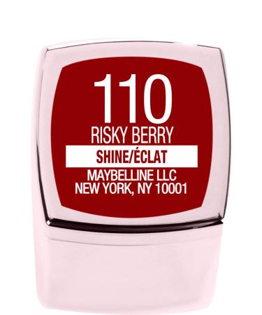 Maybelline New York Color Sensational Shine Compulsion Lipstick - Risky Berry 0.1 Ounce - Buy Online on GoSupps.com