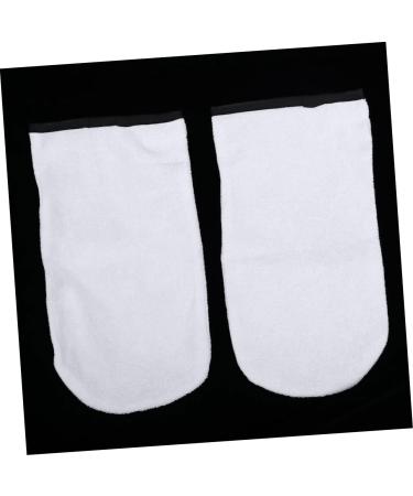 minkissy 6 Pairs Moisturizing Gloves Overnight Hand Wax Treatment Cold Gloves Skin Care Gloves Gel Gloves Wax Gloves Hand Treatment Mitts Bath Gloves Paraffin White Soft - Buy Online on GoSupps.com