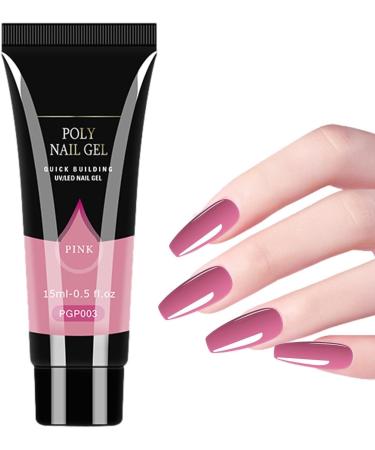 Gel Extension Nail Glue | LED Hard Gels Builder - Easy to Use and Long-Lasting UV Nail Gel for Natural-Looking Nails Nail Extension Gel for Salon Easy at Home Pgp003 - Buy Online on GoSupps.com