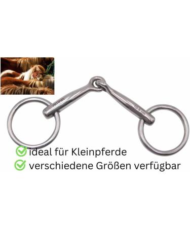 AMKA Pony Bit - Stainless Steel 10mm Thickness 40mm Rings | Sizes 8.5-10.5 cm - International Shipping - Buy Online on GoSupps.com