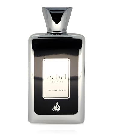 Lattafa Ejaazi Intensive Silver for Unisex Eau de Parfum Spray 3.4 Ounce