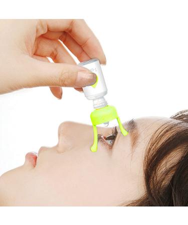 Eye Drop Dispenser for Elderly or Disabled Silicone Eye Drop Dispenser Aid Eye Drop Applicator Tool Easy and Safe Application