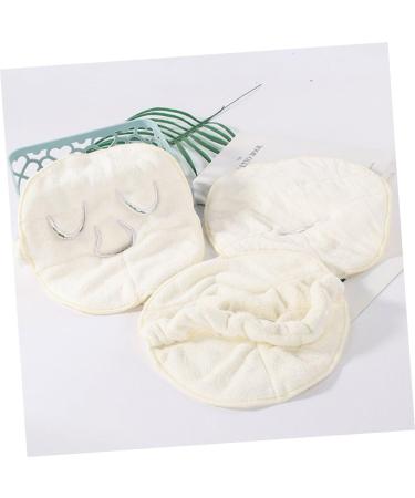 Serviette Visage Corail paisse Taille Unique Serviette Froide et Chaude pour Femmes Protection Front-Menton Usage Quotidien Bande lastique Fixe Trois Trous - Buy Online on GoSupps.com