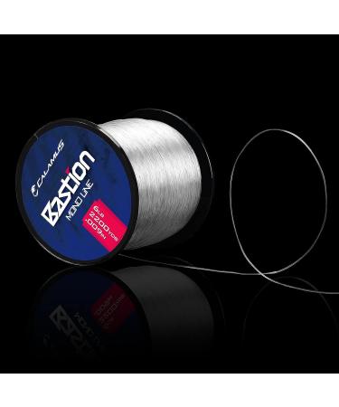 Calamus Bastion 4LB/1200Yards Monofilament Fishing Line - Strong Abrasion Resistant Nylon Line for Freshwater and Saltwater Fishing - Buy Online on GoSupps.com