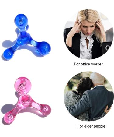 4 Point Trigger Point Massage Device - Effective Self-Massage for Back Neck Shoulders & Feet | International Shipping - Buy Online on GoSupps.com