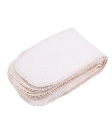 10 pieces baby diaper diaper soft cotton reusable diapers cloth multifunction breathable insert diaper liner water absorption towel bibs for newborn children