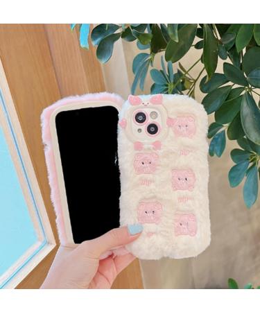 Cartoon anti fall protective cover for Plush Case for iP''hone 12 13 15 Pro 2023 Cute Girly Cover Protective Case ph''one Protective Case (Color : B Size : For IP"hone 14 Pro Max) For IP"hone 14 Pro Max B - Buy Online on GoSupps.com