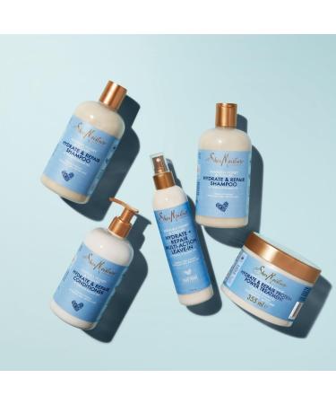 Unilever SheaMoisture Protein Power Treatment for extremely dry and brittle hair Hydrate & Repair restores and hydrates 2 x 355 ml - Buy Online on GoSupps.com