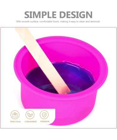 Milist 1PC Silicone Wax Warmer - Hair Removal Accessories Replacement Pot 12x12cm (Rosy) - International Shipping - Buy Online on GoSupps.com