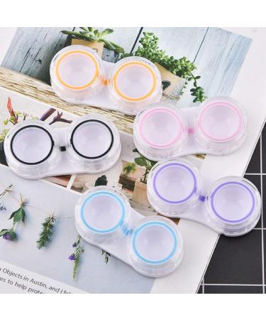 KISEER 15 Pack Clear Contact Lens Case Storage Kit - Cute Holder Container - Buy Online on GoSupps.com