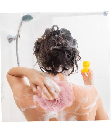 Hemoton Baby Washcloths 3pcs Bath Flower Body Puffs - Organic Pink Baby Bath Skin Cleaning Tool - Buy Online on GoSupps.com