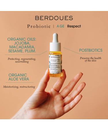 Probiotic Age Respect Nutri Revitalift Oil - Organic Anti-Aging Skincare for Face & Neck with Hyaluronic Acid | Made in France - 1.01 fl. oz - Buy Online on GoSupps.com