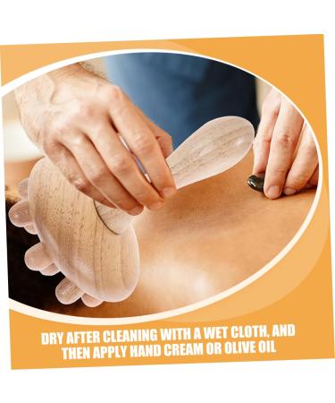 Gradeneve 2-in-1 Meridian Massage Brush & Gua Sha Facial Tool - Wooden Hairbrush & Massage Device for Women - Buy Online on GoSupps.com