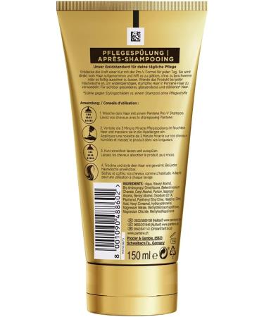 Pantene Pro-V Glow & Seidig 3 Minute Miracle Conditioner 150ml | Anti-Frizz Hair Care Gloss & Shine for Unruly Hair - Buy Online on GoSupps.com