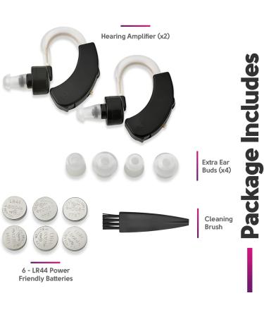 Set of 2 Digital Devices with Noise Reducing Feature for Adults, Seniors & Women - Black - Buy Online on GoSupps.com