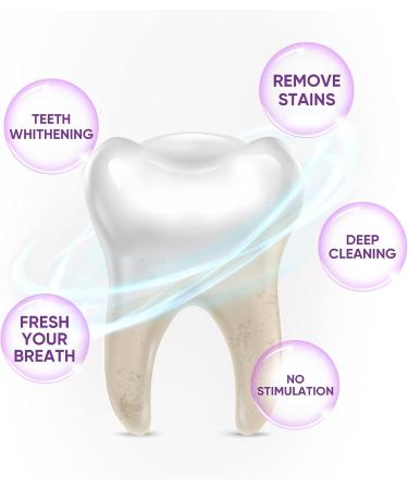 Purple Teeth Whitening Toothpaste - Stain Removal & Colour Correction - Buy Online on GoSupps.com