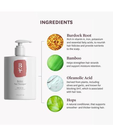 Better Not Younger Volumizing Shampoo & Conditioner Set - 16 Fl Oz (Pack of 2) - Buy Online on GoSupps.com