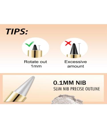 Ayky Long Wear Gel Eyeliner Natural Black Eyeliner Cream Waterproof Rationalu Gel Eyeliner Gel Eyeliner Waterproof Waterproof Long Wear Liquid Eyeliner Pencil (01#) - Buy Online on GoSupps.com