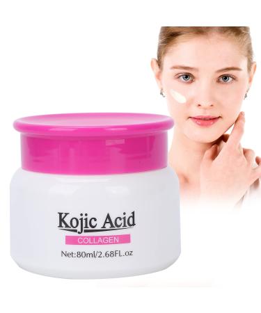 Fyearfly Cogic Acid Face Cream 80 Ml Whitening Face Cream With Cogic Acid Face Cream Collagen Moisturizing Face Nourishing