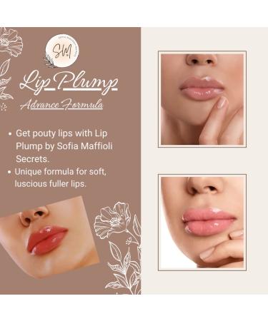 Sofia Maffioli Secrets Lip Plump: New Vegan Formula for Fuller, Smoother Lips - Buy Online on GoSupps.com
