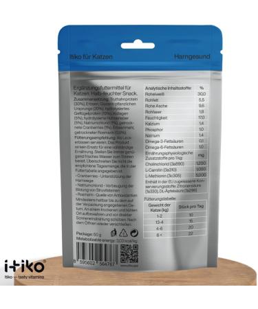 Itiko Urinary Cat Food - Wet Dietary Supplements for Urinary Tract Health & Low pH | Cranberries Rosemary & Sodium Chloride - Buy Online on GoSupps.com