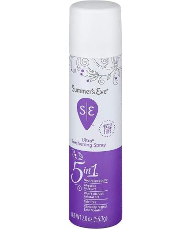 Summer's Eve Freshening Spray Ultra - pH Balanced, Dermatologist & Gynecologist Tested, 2 oz (Pack of 2) - Buy Online on GoSupps.com